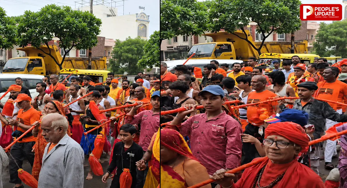 ‘बम भोले’ के जयकारों के साथ श्रद्धालु पहुंचे महाकाल के दरबार