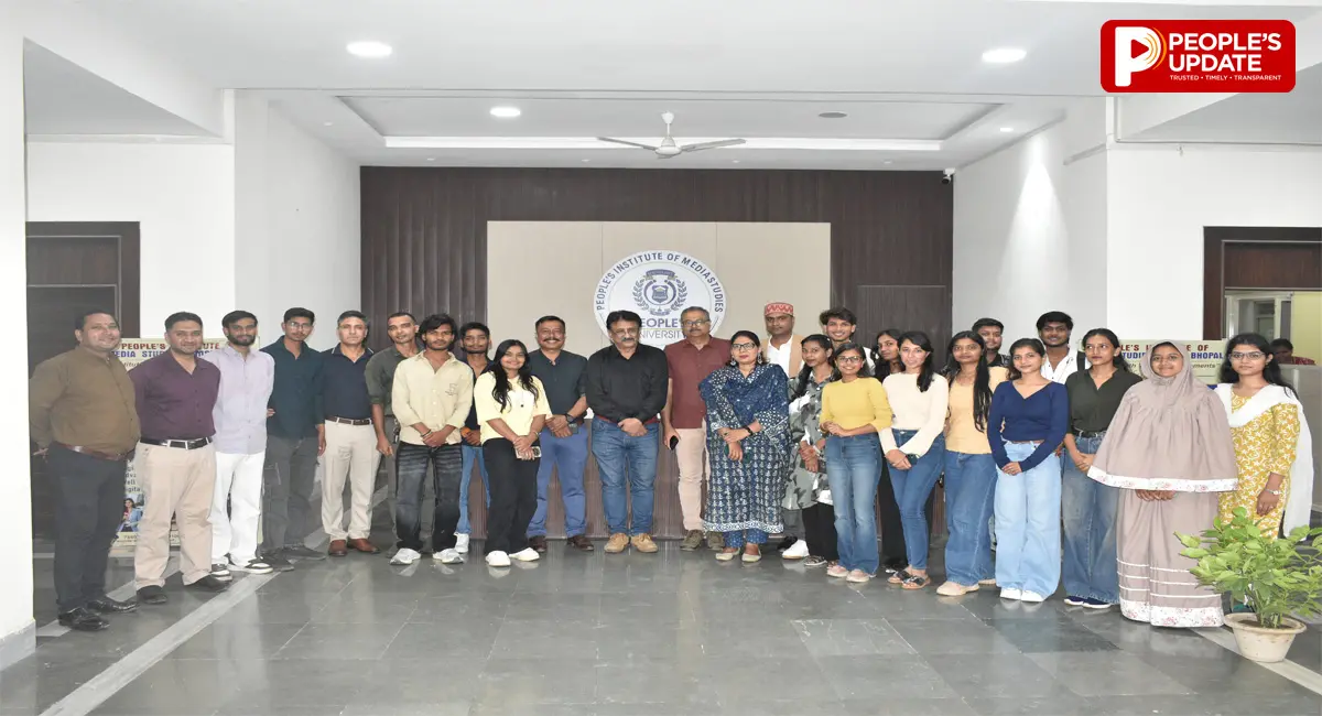 PIMS में मीडिया एक्सपर्ट्स के मार्गदर्शन और मनोरंजक प्रस्तुतियों ने जीता छात्रों का दिल, मिमिक्री आर्टिस्ट ने माहौल को बनाया खुशनुमा
