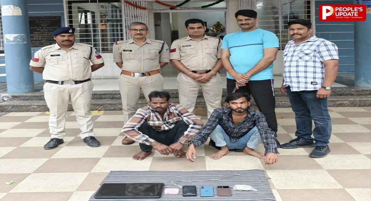 हरदा में चोरी का 24 घंटे में खुलासा, दो आरोपी गिरफ्तार, 90 हजार का सामान बरामद