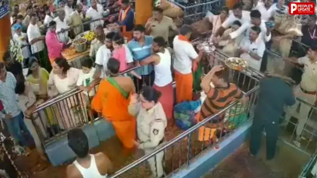 BJP विधायक की बेटी ने महिला पुलिसकर्मी को जड़ा थप्पड़, सामने आया मंदिर का VIDEO