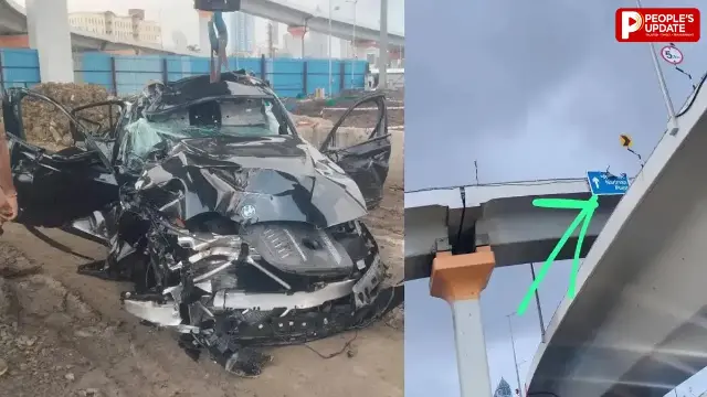 मुंबई में तेज रफ्तार BMW का भीषण एक्सीडेंट, 3 की मौत, एक गंभीर रूप से घायल