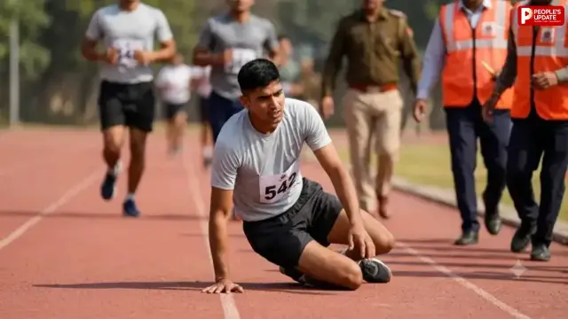 रेस के बीच अचानक रुका कदम... दिल्ली पुलिस भर्ती की दौड़ में 23 वर्षीय अभ्यर्थी ने गंवाई जान