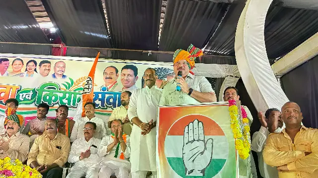 बेटमा में युवा-किसान संवाद, भाजपा से जुड़े कार्यकर्ताओं के कांग्रेस में शामिल होने का दावा