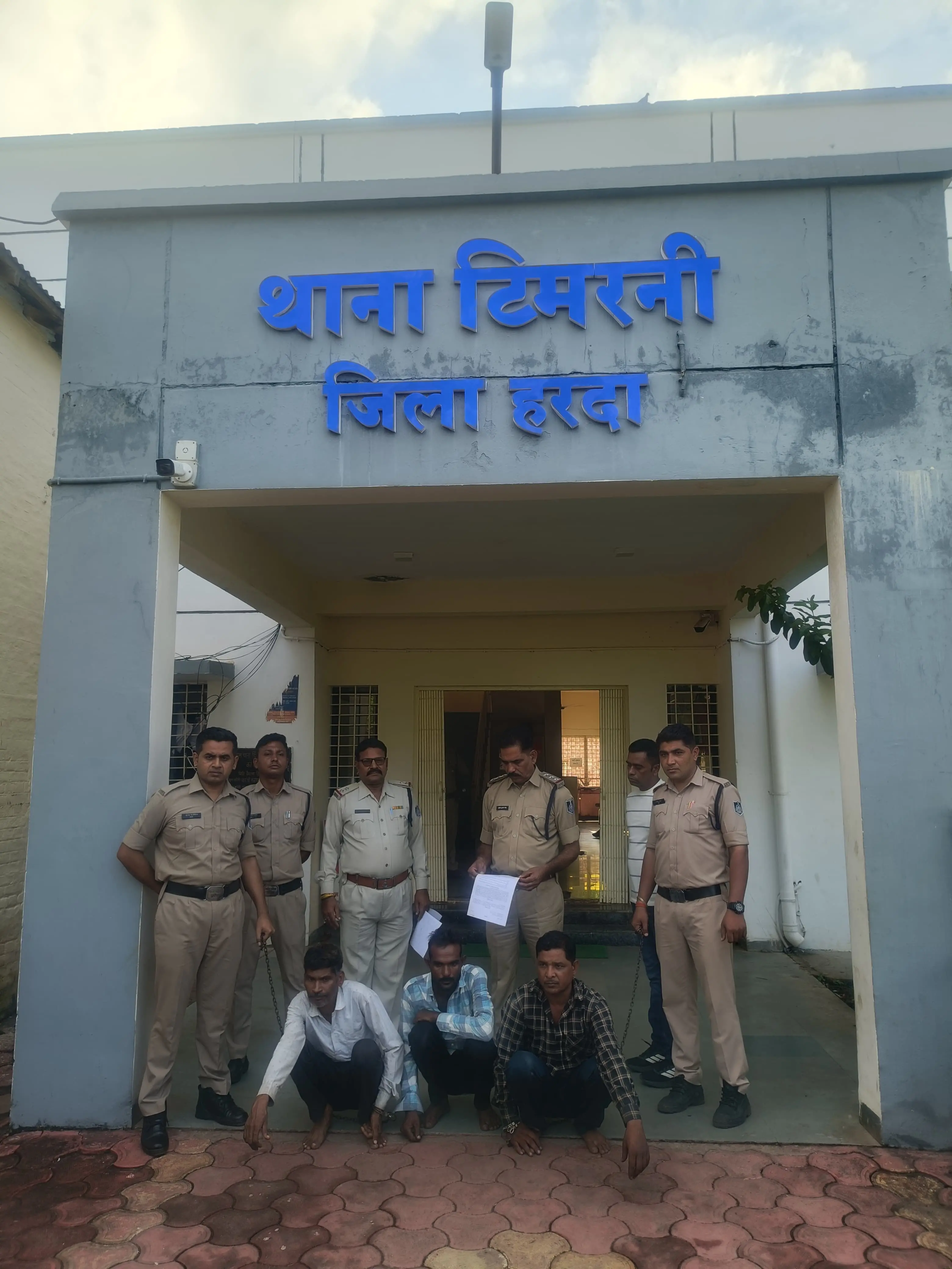 राइस मिल से हुए ट्रांसफार्मर चोरी का खुलासा, चार आरोपी गिरफ्तार; लाखों का सामान बरामद