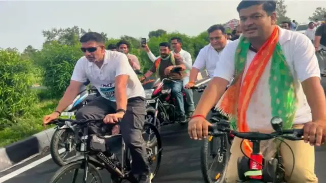 पेपर लीक, बेरोजगारी और किसानों के मुद्दे पर गरजे जीतू पटवारी, सीहोर से भोपाल कूच कर भरी हुंकार