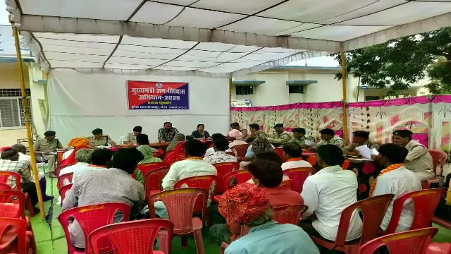 खिलचीपुर थाने में 20 शिकायतों का मौके पर निराकरण, जमीन विवाद भी आपसी सहमति से सुलझा