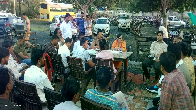 खिलचीपुर में शांति समिति की बैठक, गणेश विसर्जन और डोल ग्यारस की व्यवस्थाओं पर चर्चा