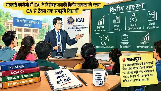 विद्यार्थियों को पढ़ाई के साथ रोजगार की तैयारी, आईसीएआई विशेषज्ञ देंगे विशेष प्रशिक्षण