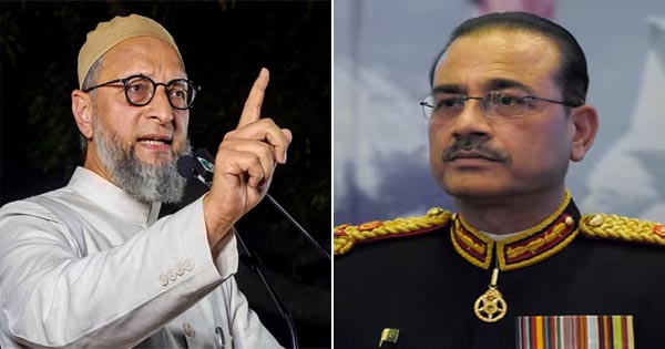 ओवैसी ने पाक सेना प्रमुख को बताया ‘सड़कछाप आदमी’, आसिम मुनीर की परमाणु धमकी पर दी कड़ी प्रतिक्रिया