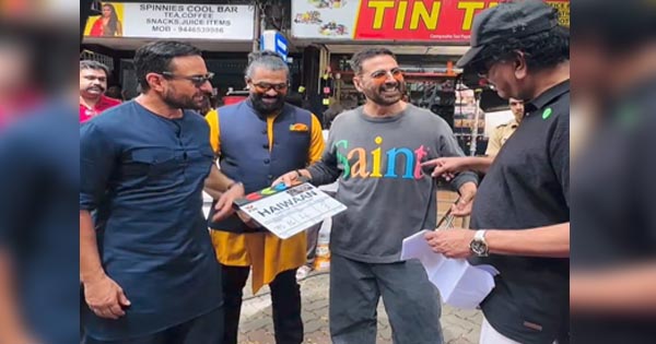 18 साल बाद साथ नजर आएंगे अक्षय कुमार और सैफ अली खान, शुरू हुई फिल्म हैवान की शूटिंग
