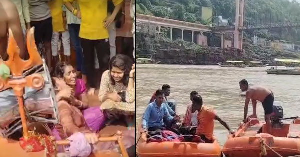 ओंकारेश्वर में नर्मदा स्नान के दौरान हादसा : गौमुख घाट पर दो युवक डूबे, एक की मौत; परिवार में मचा कोहराम