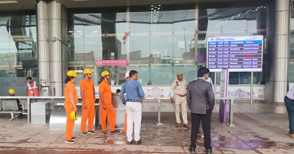 Jaipur Bomb Threat : जयपुर में सीएम ऑफिस-एयरपोर्ट को बम से उड़ाने की धमकी, लिखा- एक-दो घंटे में दोनों जगह होंगे धमाके