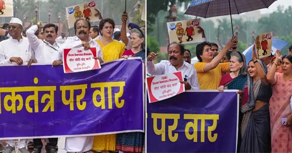 भारत पर अमेरिकी टैरिफ से संसद में हंगामा, विपक्ष ने कहा- 11 साल की दोस्ती का ये नतीजा, पीएम मोदी को दोस्ती के बदले में मिलता है टैरिफ