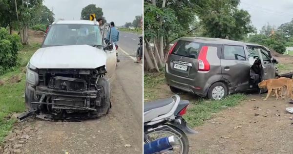 बेटमा बाईपास पर भीषण सड़क हादसा, एक की मौत, दो गंभीर रूप से घायल; समय पर एंबुलेंस नहीं मिलने पर उठे सवाल