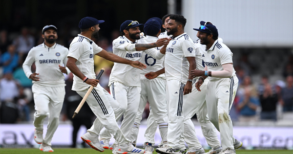 IND vs ENG Test: ओवल टेस्ट में भारत की ऐतिहासिक जीत, आखिरी दिन 4 विकेट झटके, सिराज ने पलटा मैच, सीरीज 2-2 से हुई ड्रॉ