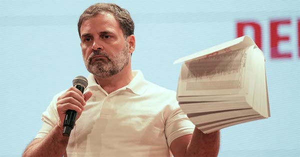 ‘वोट चोरी का हाइड्रोजन बम’ फोड़ेंगे राहुल गांधी, चुनाव आयोग पर गंभीर सवाल उठाए