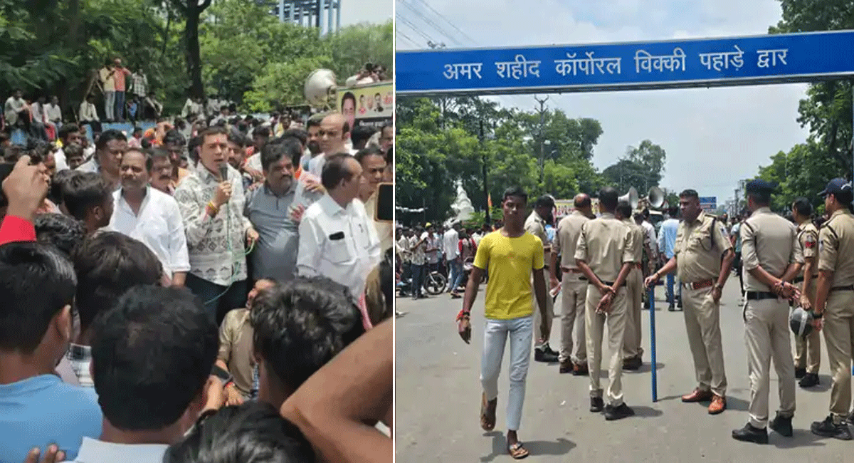 छिंदवाड़ा : यूरिया के लिए मचा हंगामा, किसानों ने किया चक्काजाम, पुलिस बल तैनात