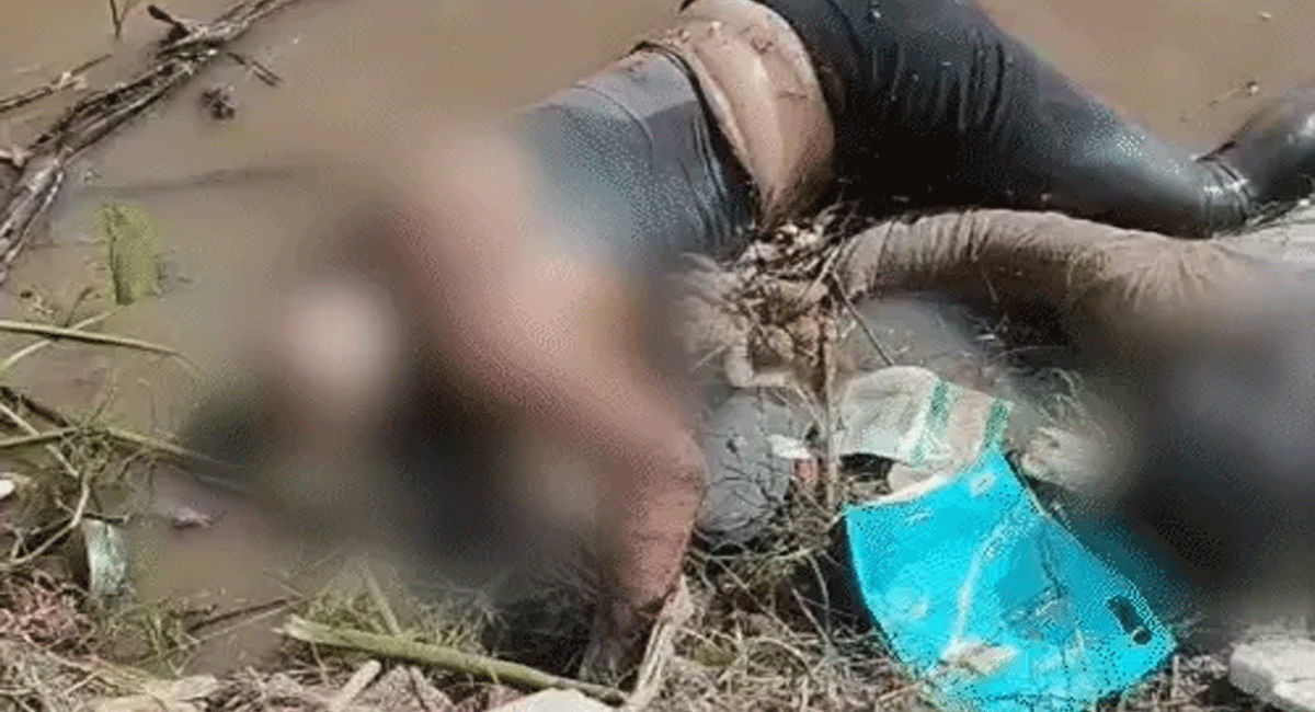 नर्मदा किनारे युवक-युवती के चुनरी से बंधे शव मिले, प्रेम प्रसंग में आत्महत्या की आशंका, पहचान में जुटी पुलिस