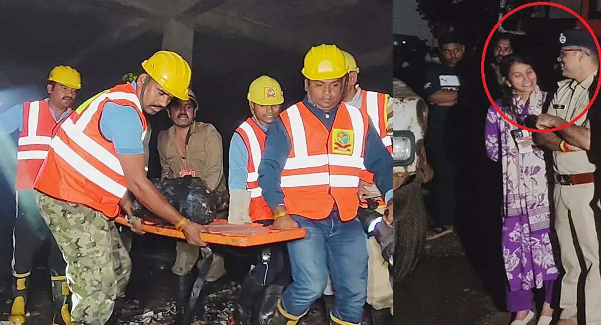 एमपी के बेशर्म अधिकारी .. मौत के मौके पर ऐसी हंसी,  एसीपी और एडिशनल डीसीपी हँसते रहे