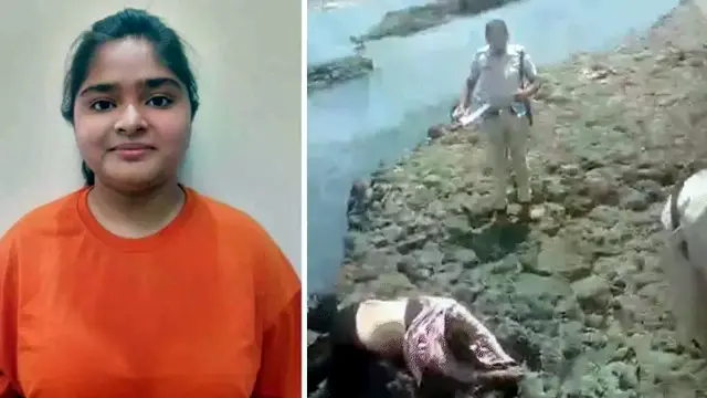 नर्मदा में मिला शव, परीक्षा केंद्र से निकली थी छात्रा