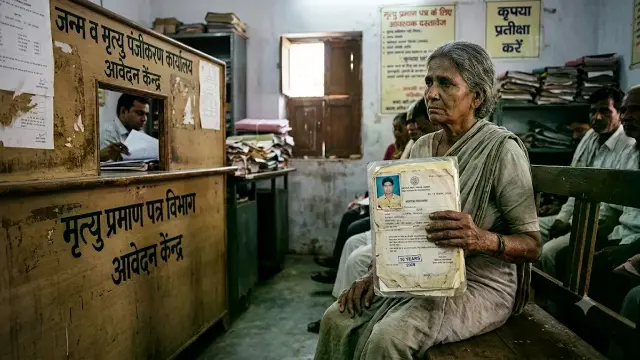 नहीं मिला मृत्यु प्रमाण पत्र