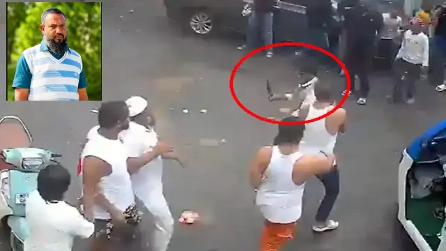 10 दिन पहले हुआ था इलाके में ठेकेदार पर चाकू से हमला