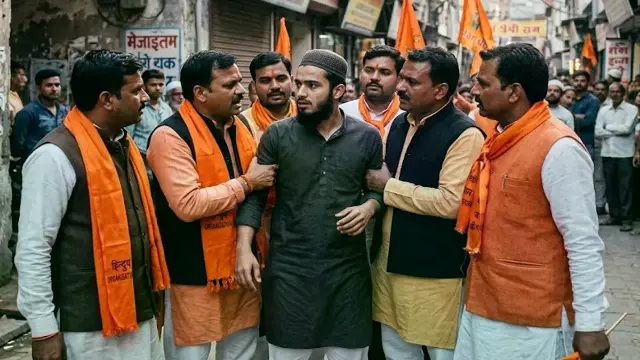 पहचान खुलते ही हिंदू संगठन ने पकड़ा