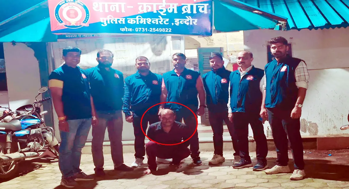 हथियार तस्करी का फरार मास्टरमाइंड गिरफ्तार, 17 केस बदमाश पर