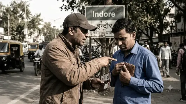 क्राइम ब्रांच का डर दिखाया और 7 लाख लूटकर भागे,गिरोह में वकील भी