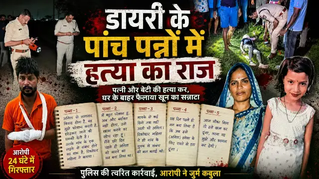 पत्नी की हत्या से लेकर बच्चों को तालाब में फेंकने तक का खौफनाक राज