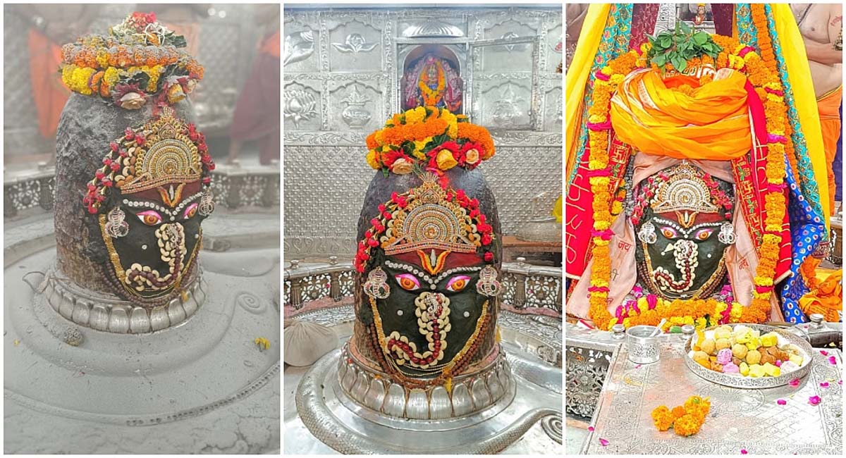भगवान गजानन के रूप में सजे बाबा महाकाल, भस्म आरती में हुआ विशेष श्रृंगार