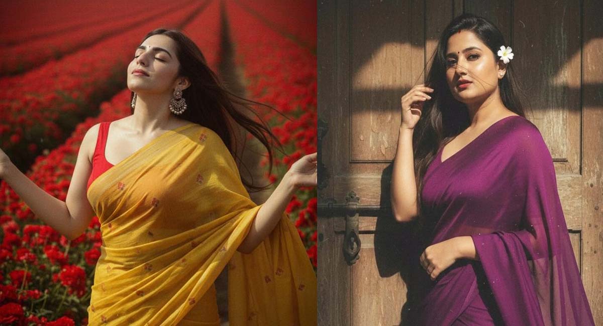 लड़कियों में नया क्रेज... अपनी साड़ी वाली 3D सेल्फी बनाएं और इंटरनेट पर छा जाएं, आप भी ऐसे बना सकती हैं इमेज