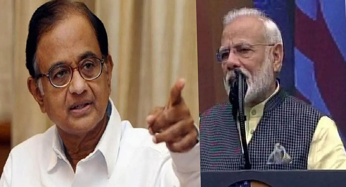 'PM मोदी ने मेरे नाम से झूठी बातें जोड़ीं...' मुंबई हमले के बयान पर चिदंबरम का पलटवार