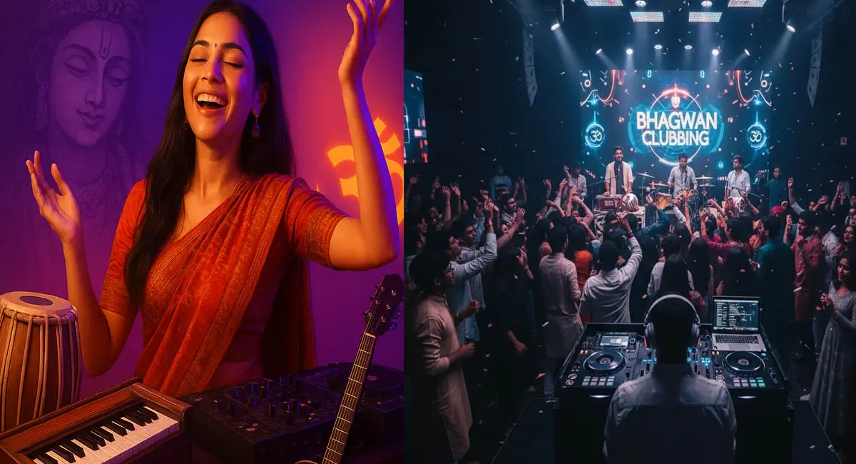 Gen Z के बीच बढ़ा ‘भजन क्लबिंग’ का ट्रेंड, क्लब में गूंजे ‘हरे राम-हरे कृष्ण’ के सुर 