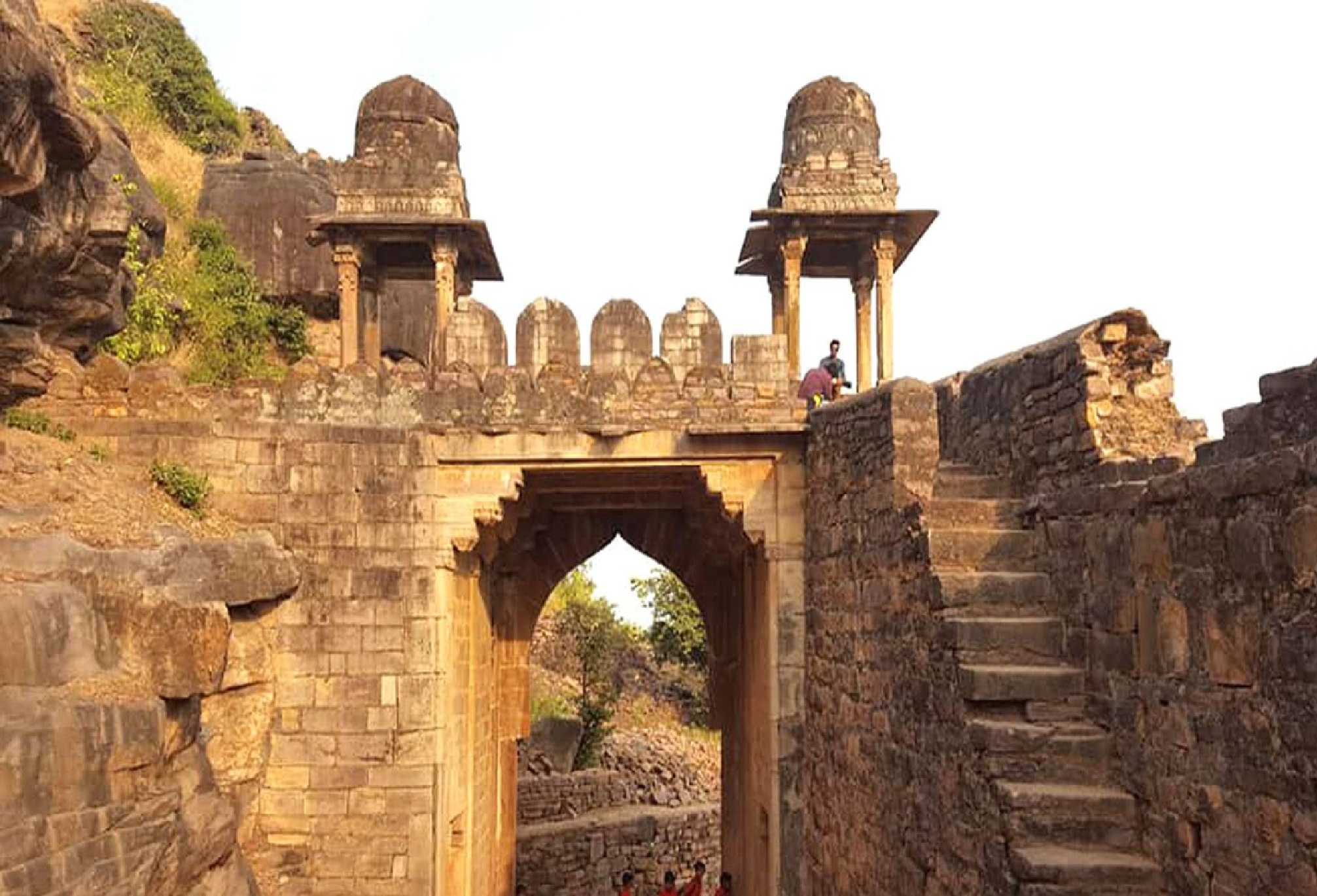 रिमझिम फुहारों के बीच जीवंत हो उठी जंगल की नैसर्गिक आभा, रायसेन किले ने सुनाईं अतीत की अनसुनी कहानियां