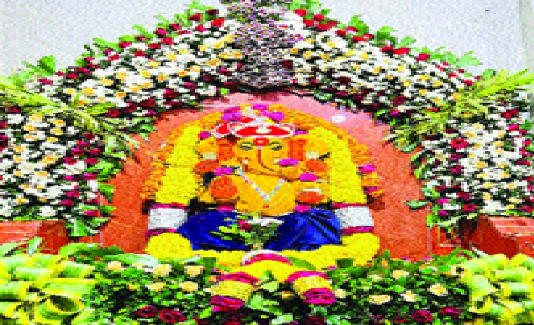 सिरपुर में है प्रदेश का एकमात्र मंदिर जहां गणेशजी को चढ़ाया जाता है हल्दी का चोला