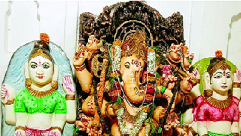 16वीं-17वीं सदी में स्थापित की गई थी जबलपुर के 16 भुजाओं वाले वीर गणेश की प्रतिमा