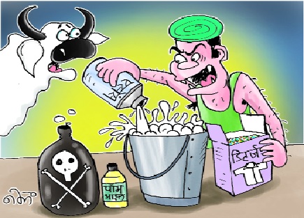  दूध में मिलाए जा रहे नुकसानदेह केमिकल, आरारोट और बेहिसाब पानी, 419 में से 154 सैंपल फेल