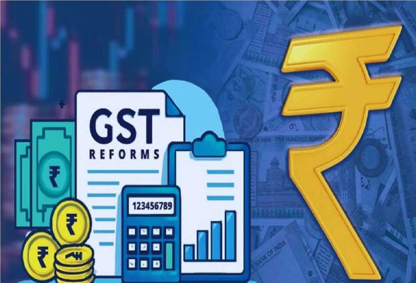 जीएसटी कर भुगतान के कारण 2.6 ट्रिलियन बैंकिंग सिस्टम से बाहर गए, नकदी अधिशेष में गिरावट