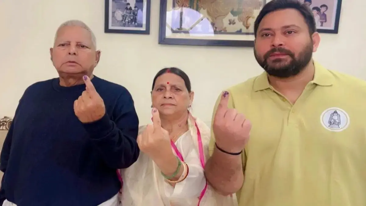 वोट डालने के बाद लालू प्रसाद यादव क्यों बोले-तवे पर रोटी पलटनी चाहिए