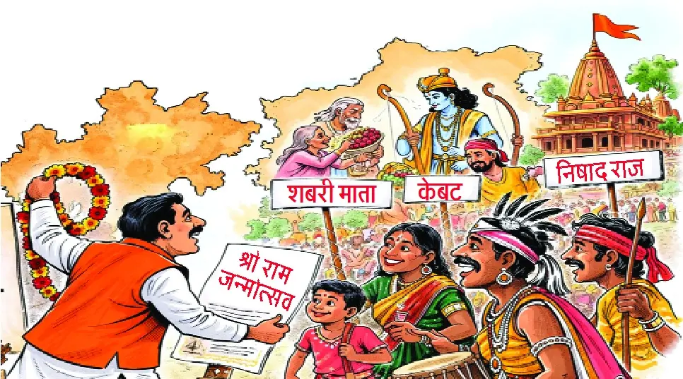 श्री राम जन्मोत्सव के बहाने जनजाति वर्ग को रिझाने की कवायद तेज