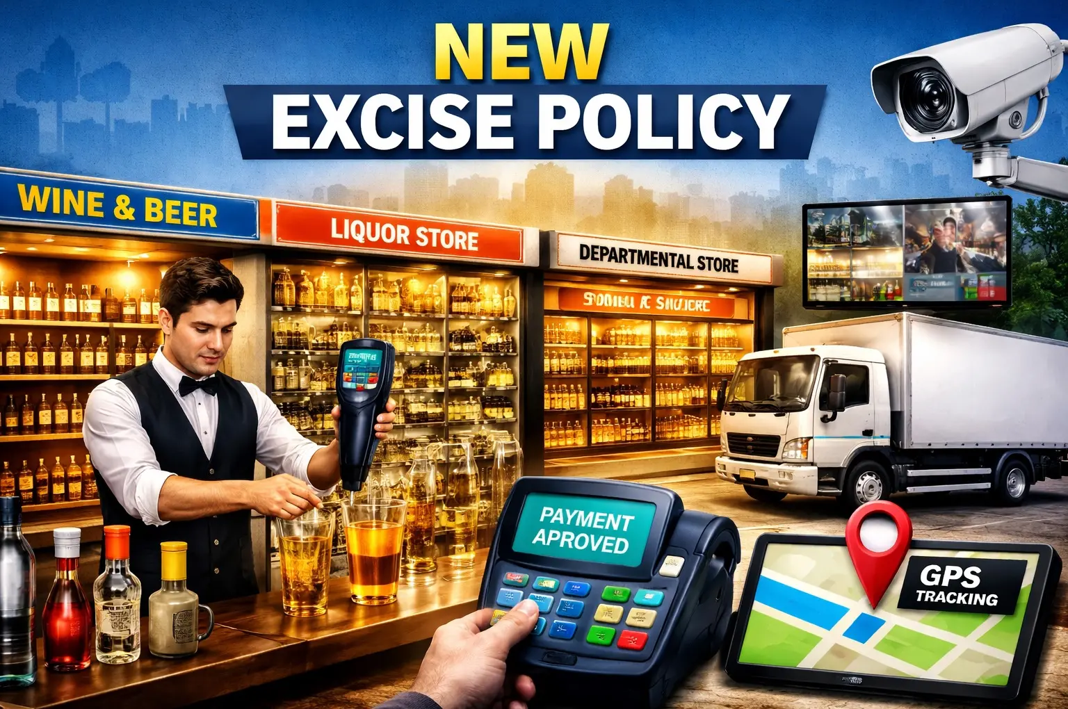 अब इस शहर में पेट्रोल पंप पर भी मिलेगी शराब, नई नीति में बढ़ाई 'सुविधा'