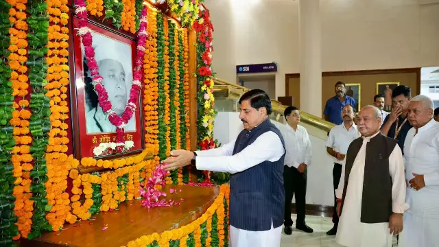 मुख्यमंत्री मोहन यादव ने किया नमन, कहा- सेवा और नैतिकता का जीवन आज भी प्रेरणा