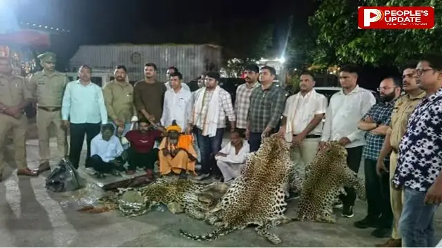 आगरा में खाल और कटे सिरों के साथ 4 अंतरराज्यीय तस्कर गिरफ्तार, माधव टाइगर रिजर्व की सुरक्षा पर सवाल