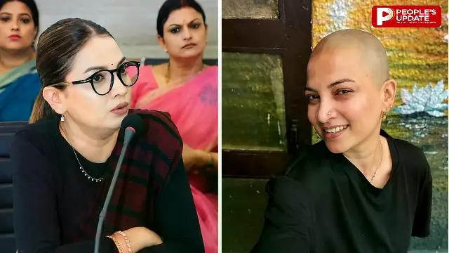 कैंसर पीड़ित मासूम की बात सुन कमिश्नर सविता प्रधान ने मुंडवाया सिर, कहा- सुंदरता बालों से नहीं, बल्कि आत्मबल से होती है