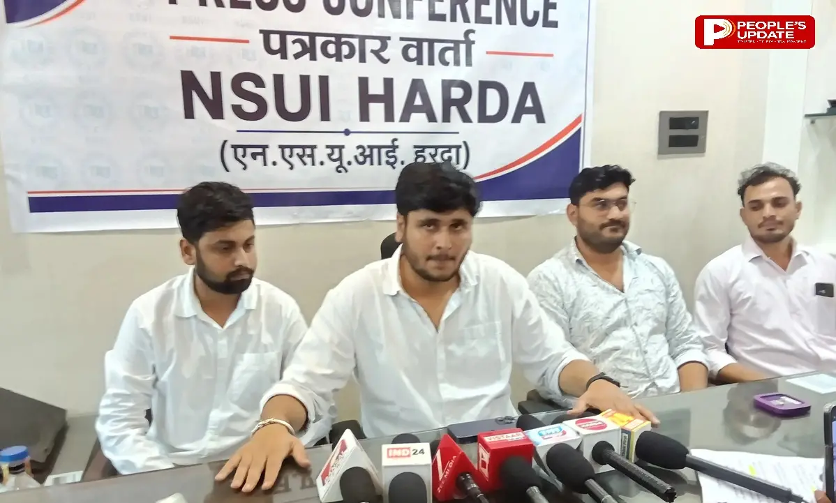 हरदा NSUI अध्यक्ष बोले-प्रत्यक्ष प्रणाली से कराएं छात्र संघ चुनाव, अप्रत्यक्ष चुनाव का करेंगे विरोध
