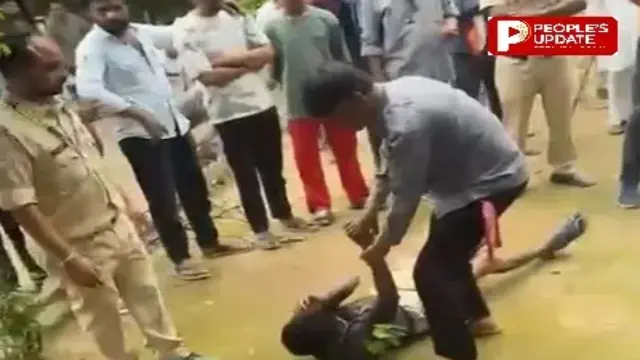 छिंदवाड़ा के इकलहरा में कोयला खदान कर्मचारियों ने मारपीट कर केबल चोरों को गांव में घुमाया, Video Viral