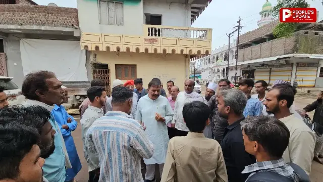 हरदा के खेड़ीपुरा में स्मार्ट मीटर का विरोध, विधायक रामकिशोर दोगने ने रुकवाया काम