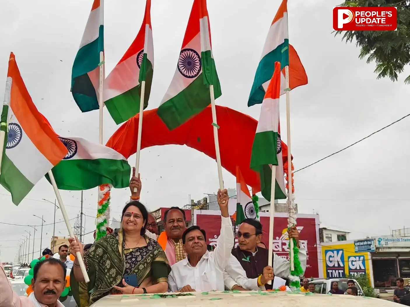 सिवनी मालवा में निकली विशाल तिरंगा यात्रा, डिप्टी सीएम जगदीश देवड़ा ने बढ़ाया उत्साह
