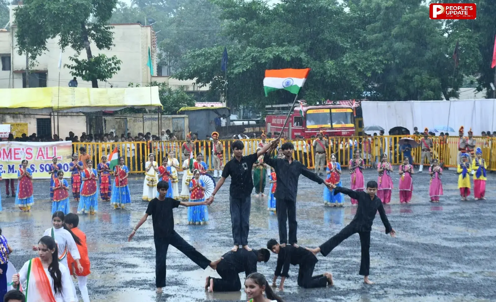 हरदा में हर्षोल्लास से मना स्वतंत्रता दिवस, राजस्व मंत्री करण सिंह वर्मा ने किया ध्वजारोहण